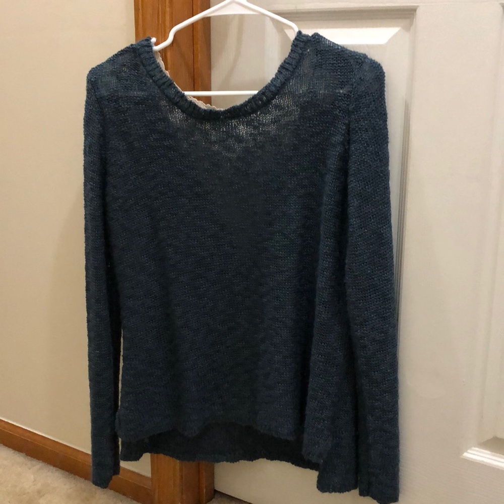 Blue sweater